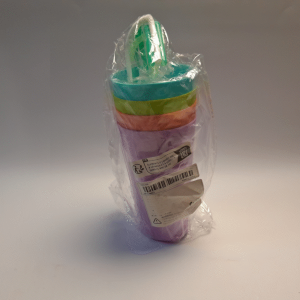 Multi Coloured Water Glasses