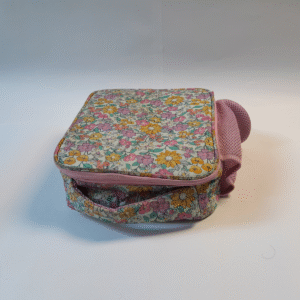 Pink Floral Lunchbox Bag